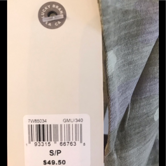 LUCKY BRAND CAMO COTTON TEE NEW - Picture 7 of 11
